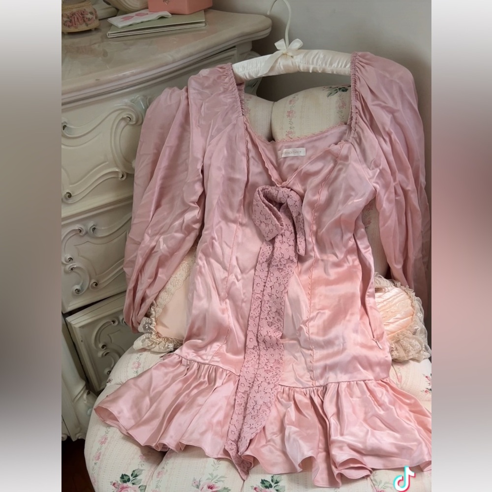 LoveShackFancy Mini Bow Dress